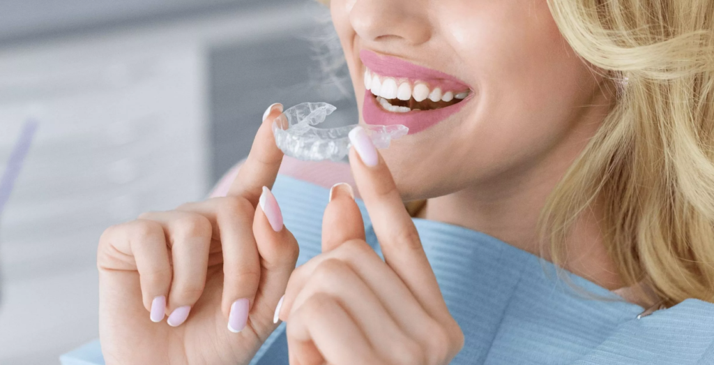 clear aligners do not have sharp components that may cause discomfort